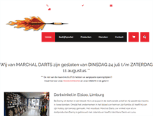 Tablet Screenshot of marchaldarts.nl